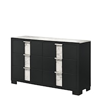 Rangley Contemporary 6-Drawer Dresser