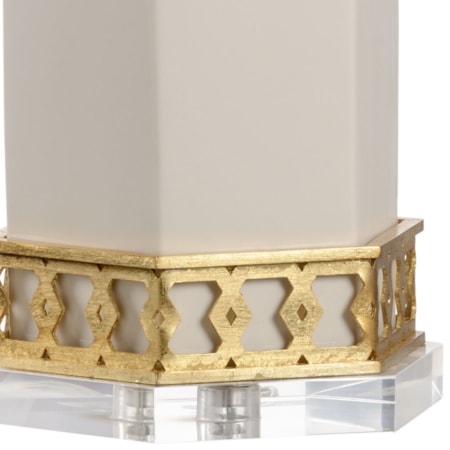 Miriam Table Lamp - White