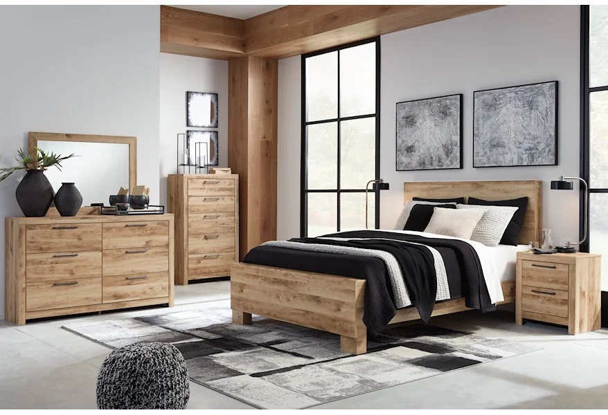 Hyanna Queen Bedroom Set by Signature Design by Ashley at Sam Levitz Furniture