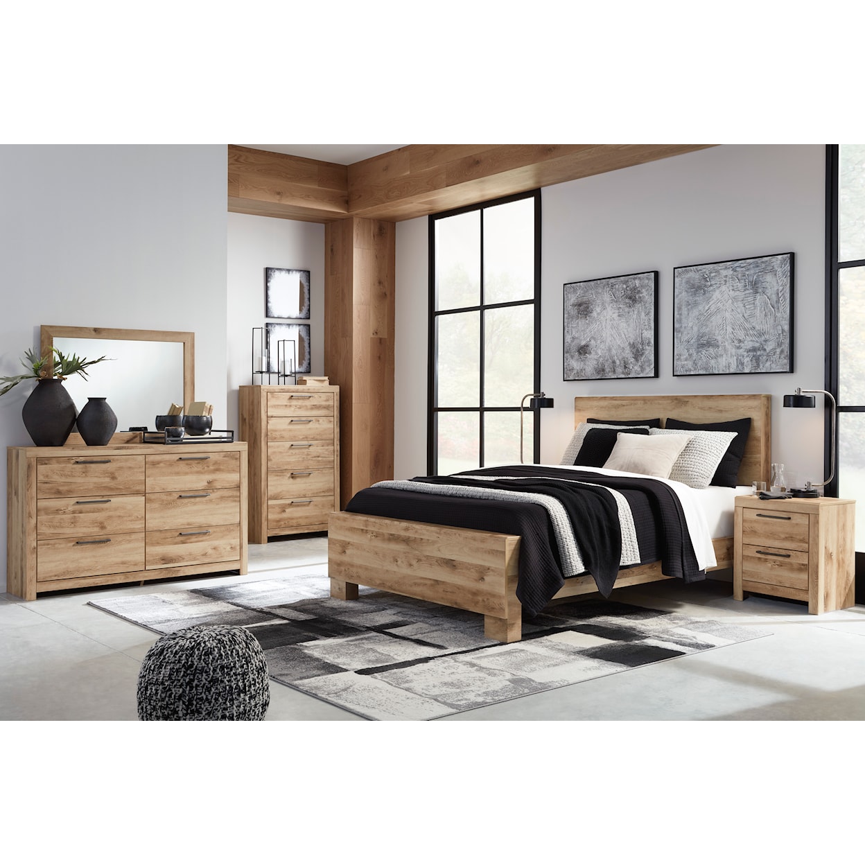 Benchcraft Hyanna King Panel Bed