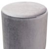 Diamond Sofa Furniture Sorbet2 Round Accent Ottoman