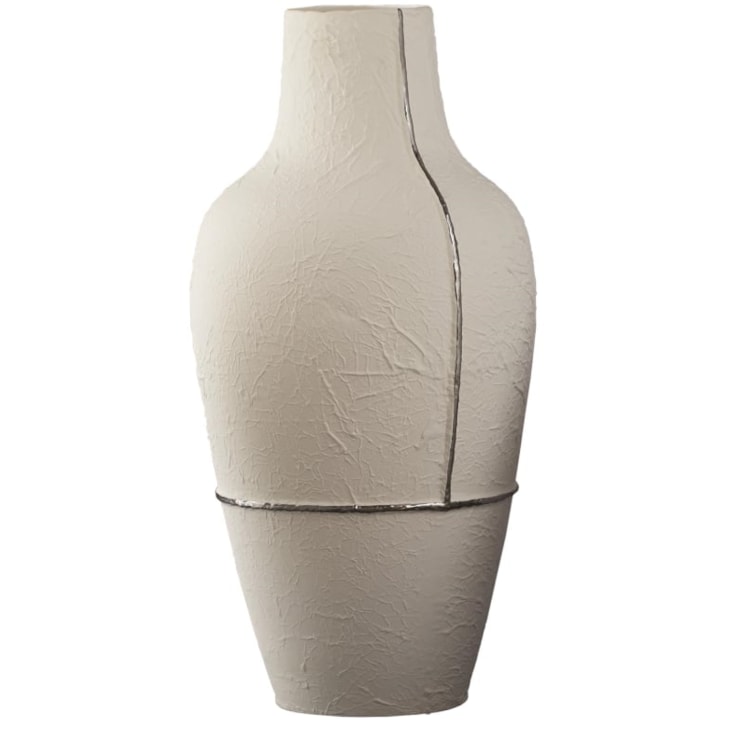 Global Views Parade PARCHMENT VASE LRG
