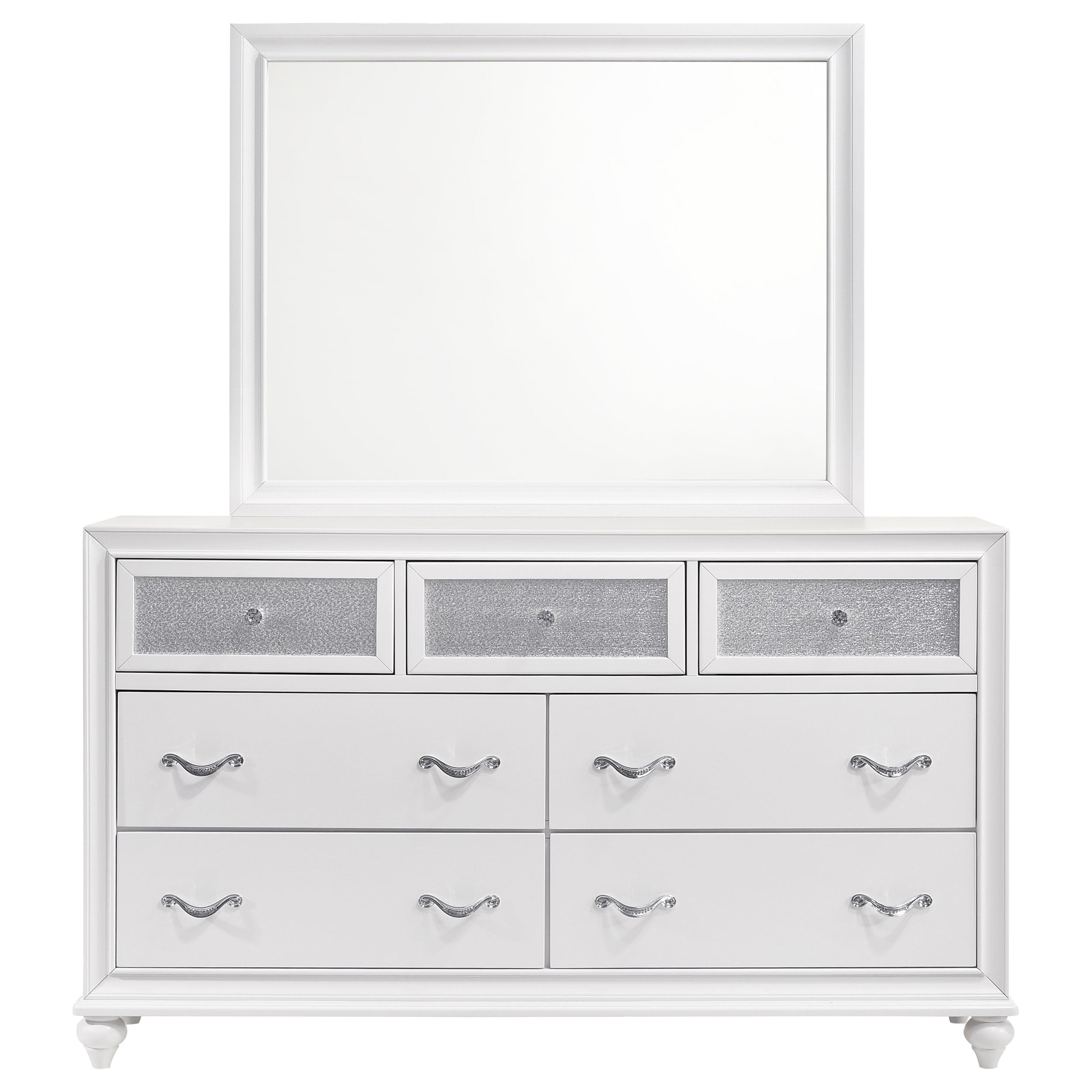 Barzini 7-drawer Dresser w/ Mirror