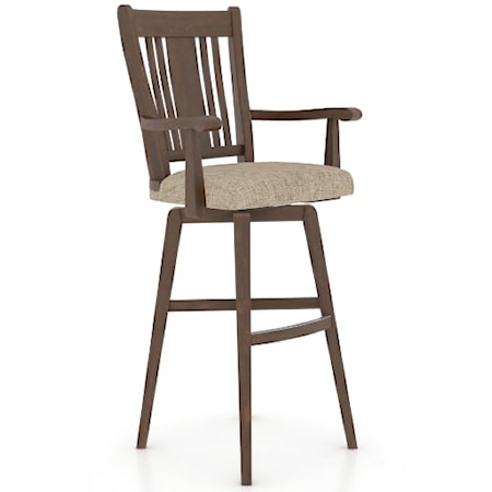 30" Swivel Stool with Arms