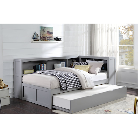 Twin Bed with Trundle