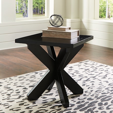 Square End Table