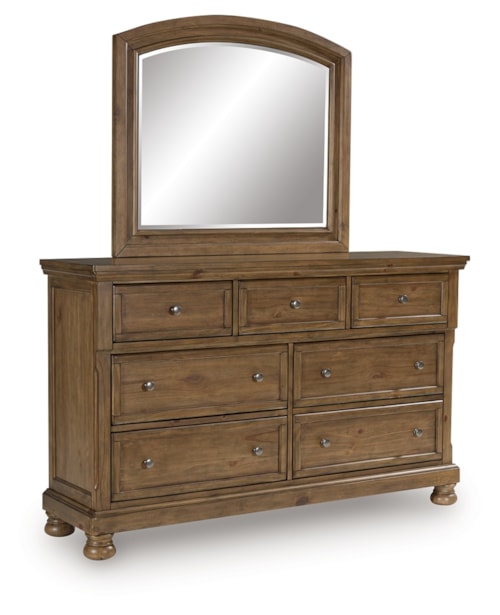 Dresser And Mirror