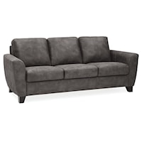 Marymount Contemporary Upholstered Sofa with Teardrop Arms