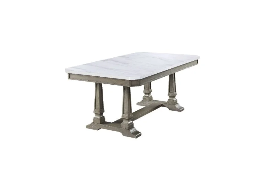 Zumala Dining Table by Acme Furniture at A1 Furniture & Mattress