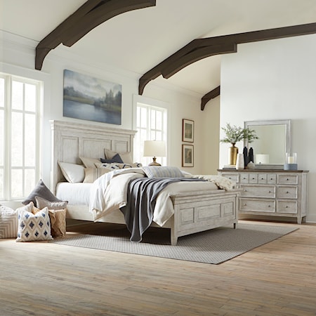 3-Piece King Panel Bedroom Set