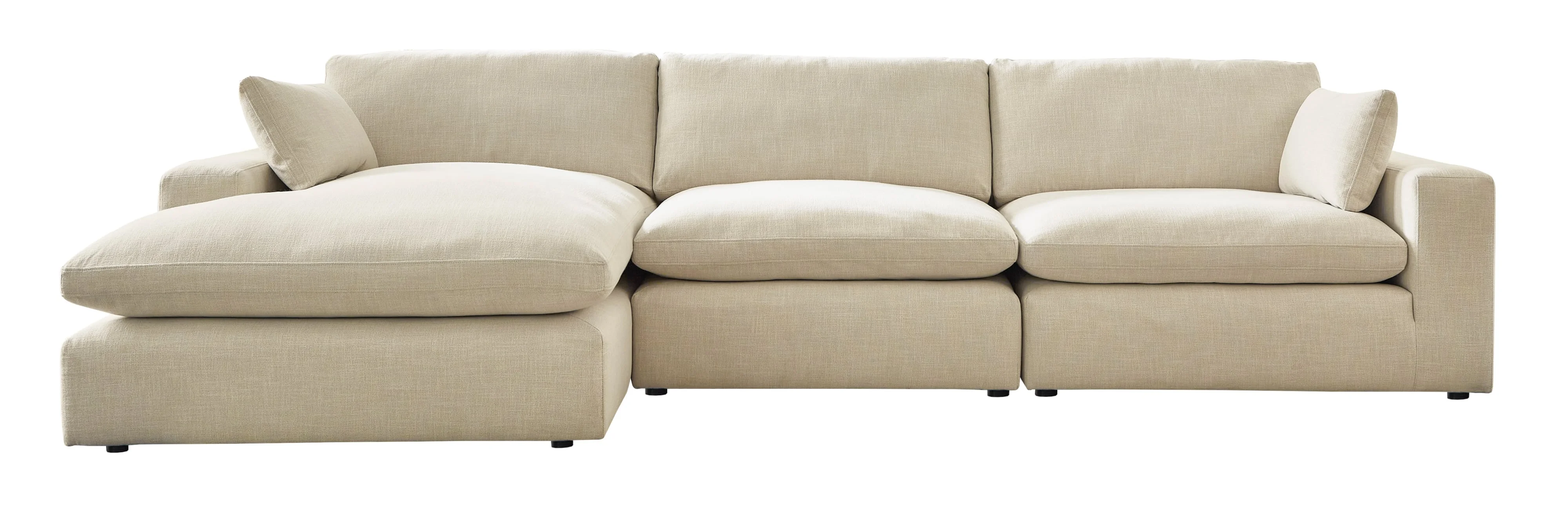 Elyza 3 Piece Modular Sectional with Chaise