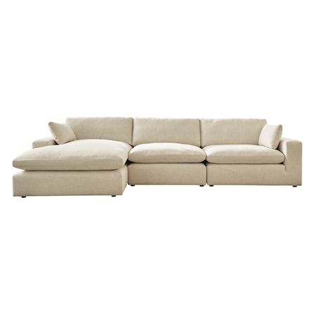 3-Piece Modular Sectional with Chaise