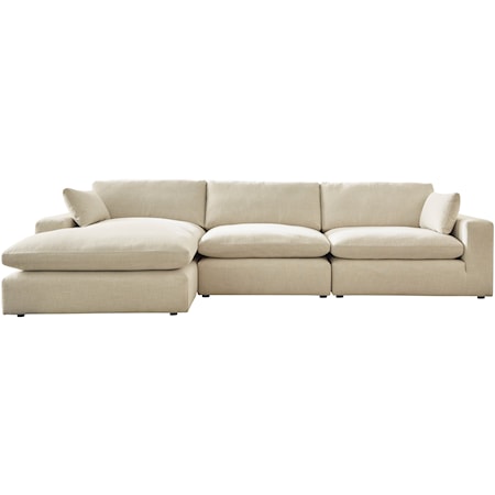 3-Piece Modular Sectional with Chaise