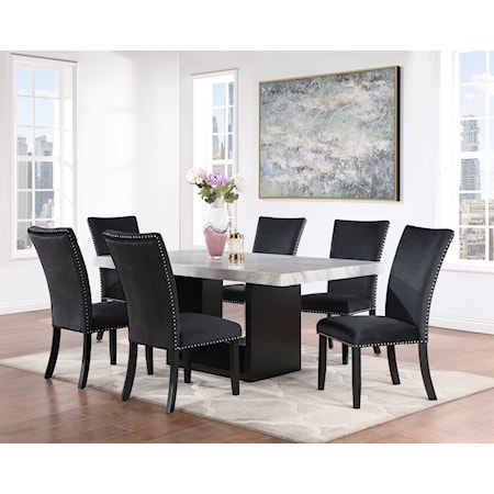 Dining Table with 4 Dining Chairs