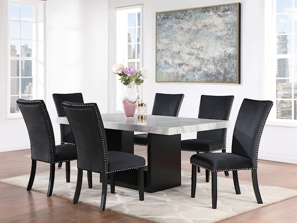 Dining Table with 4 Dining Chairs