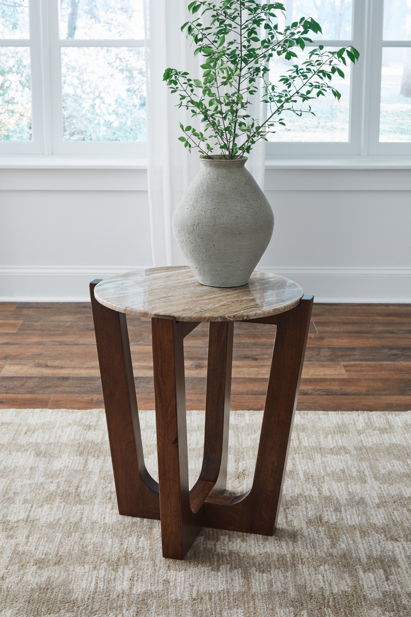 Round End Table