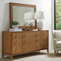 Paxton 9-Drawer Dresser + Mirror Set