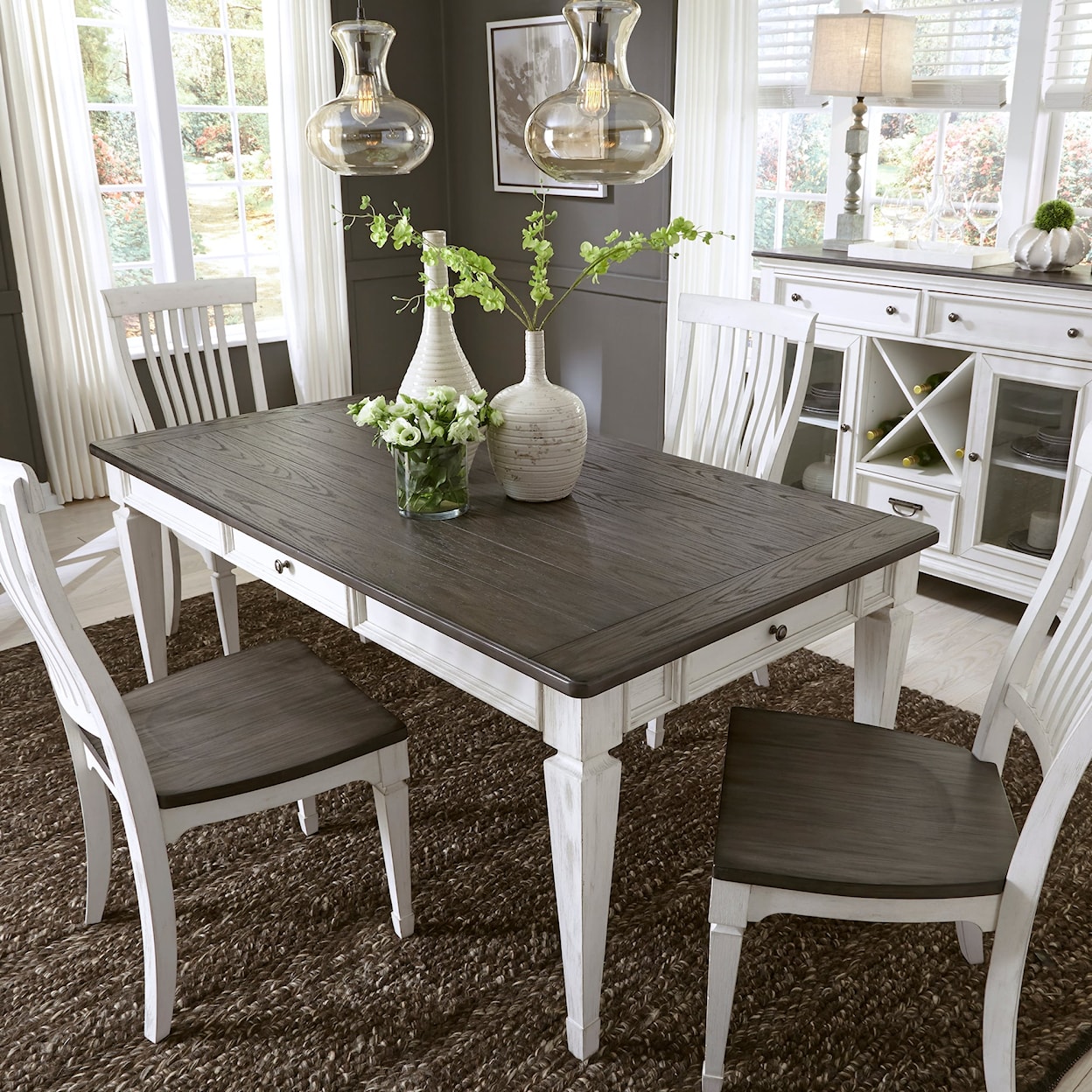 Libby Allyson Park Rectangular Dining Table