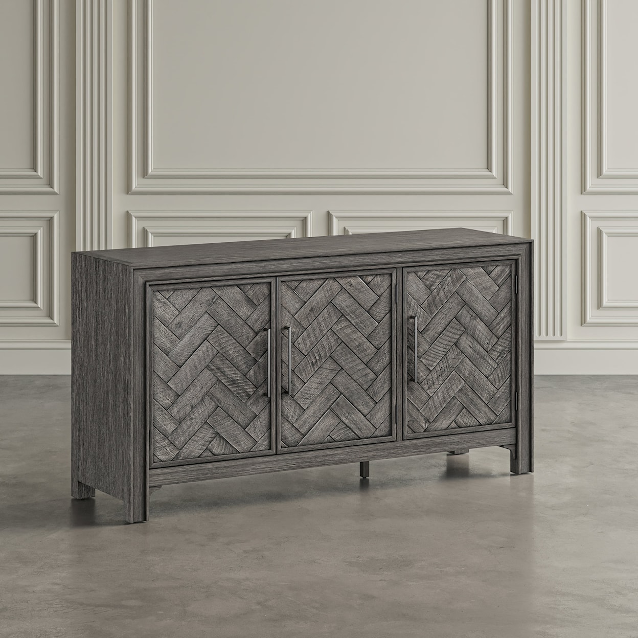 Jofran Gramercy Chevron Console