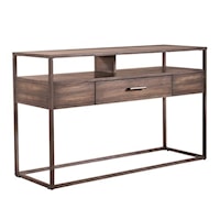 Contemporary Sofa Table with Drawer