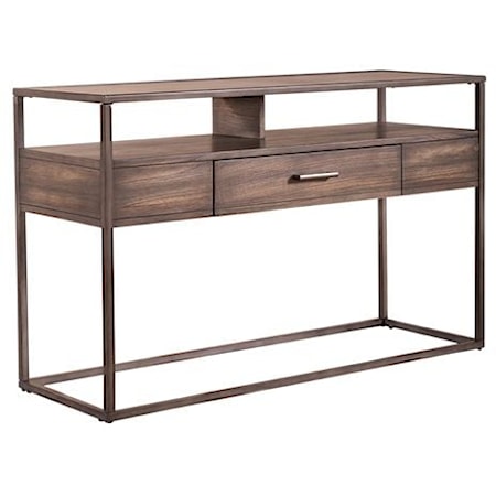 Contemporary Sofa Table with Drawer