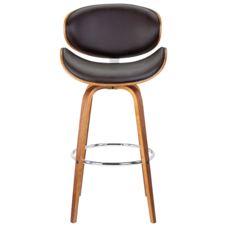 Upholstered Swivel Counter Height Stool