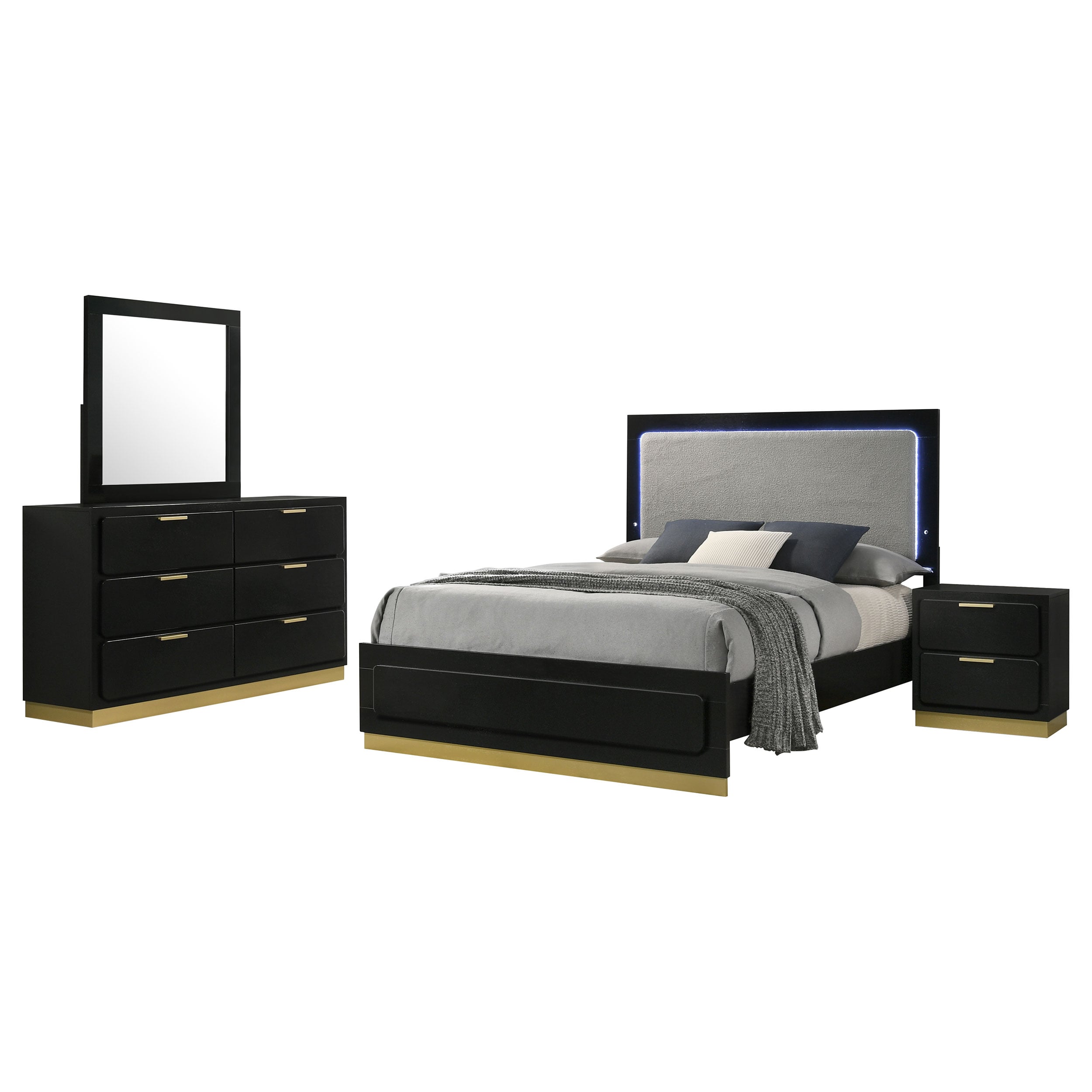 Caraway 4-piece Queen Bedroom Set