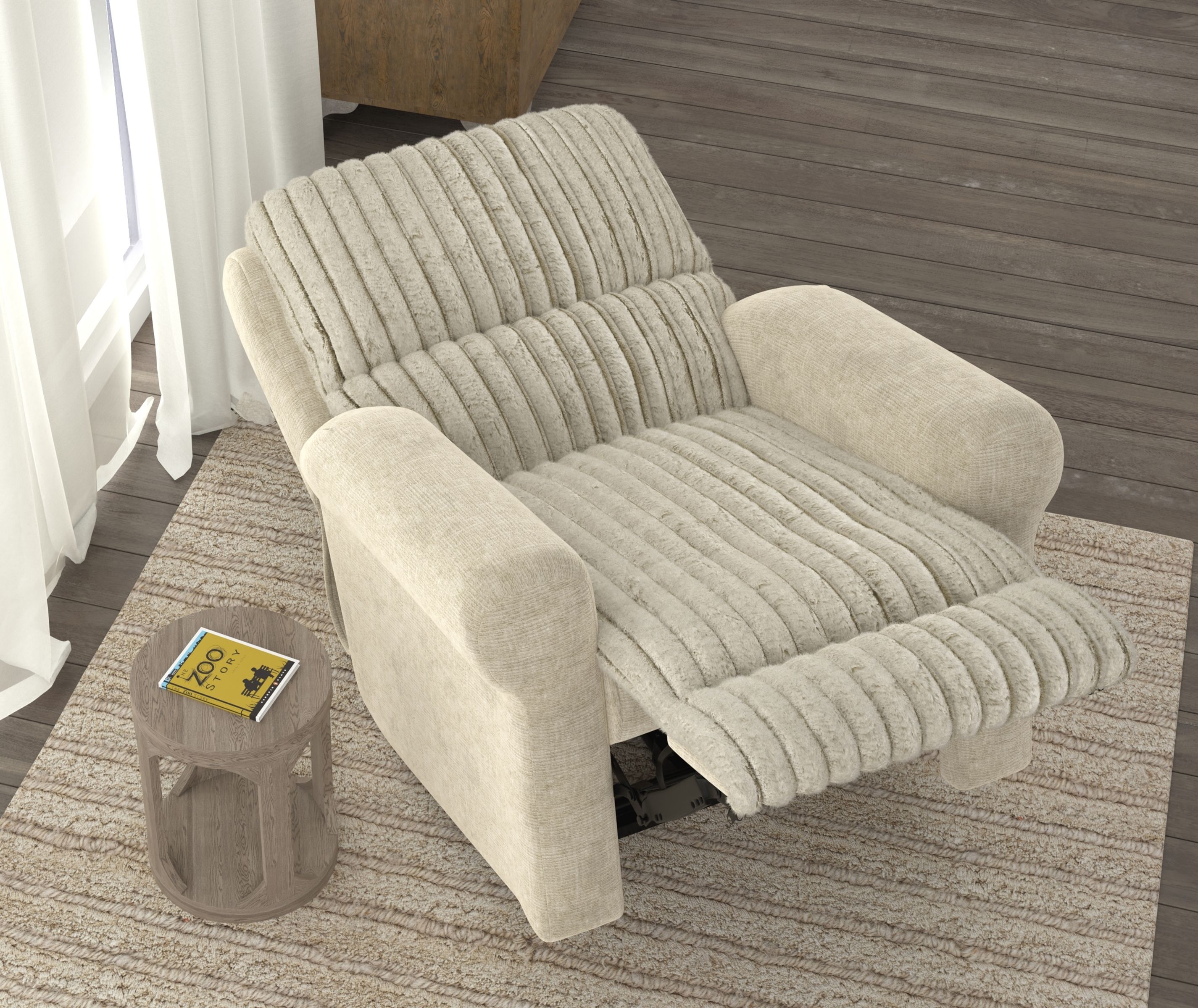 Catnapper Foxy Power Lay Flat Recliner