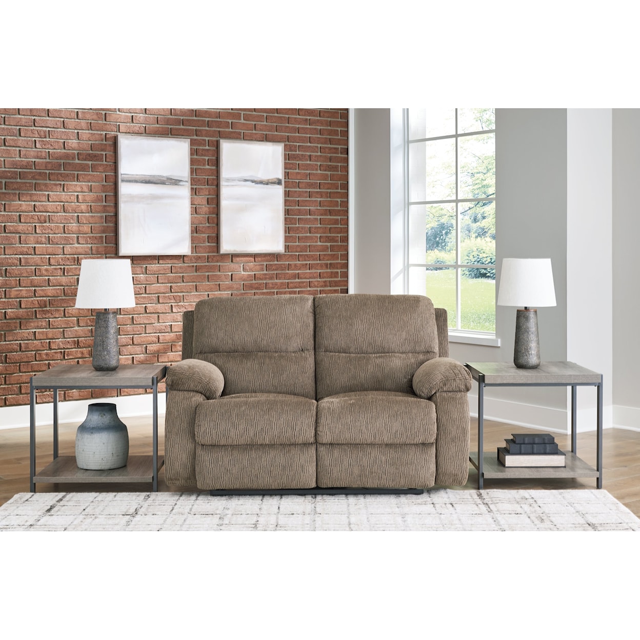 Signature Design by Ashley Scranto Reclining Loveseat