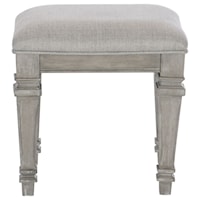 Transitional Vanity Stool