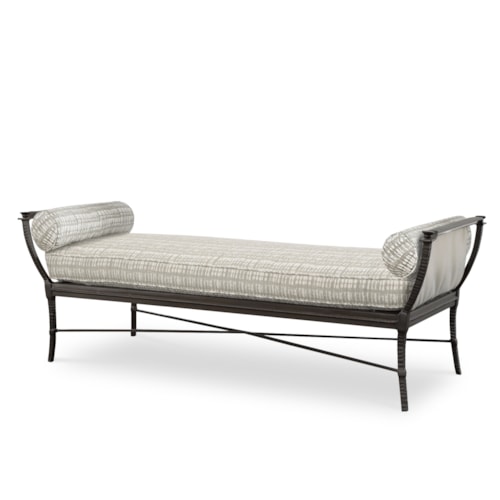 Outdoor Backless Settee