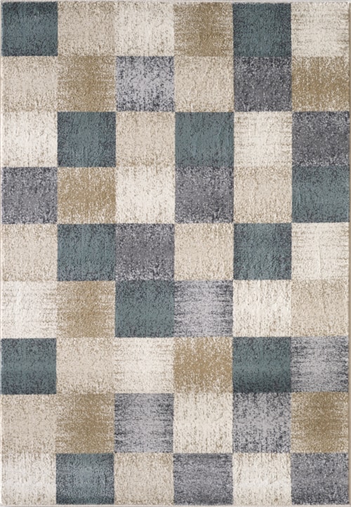 3'3" x 5'3" Ivory Rectangle Rug