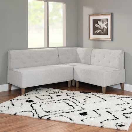 3-Piece Nook Sectional Sofa
