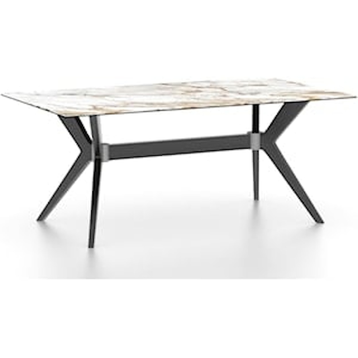 Canadel Downtown Rectangular porcelain table