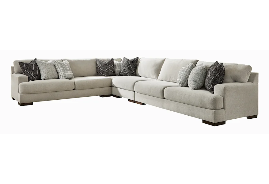Artsie 4-Piece Sectional by Benchcraft at Simply Home by Lindy's