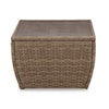Signature Design by Ashley Sandy Bloom Outdoor Coffee Table