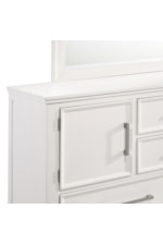 Home Classic Andover Transitional Dresser and Mirror Set