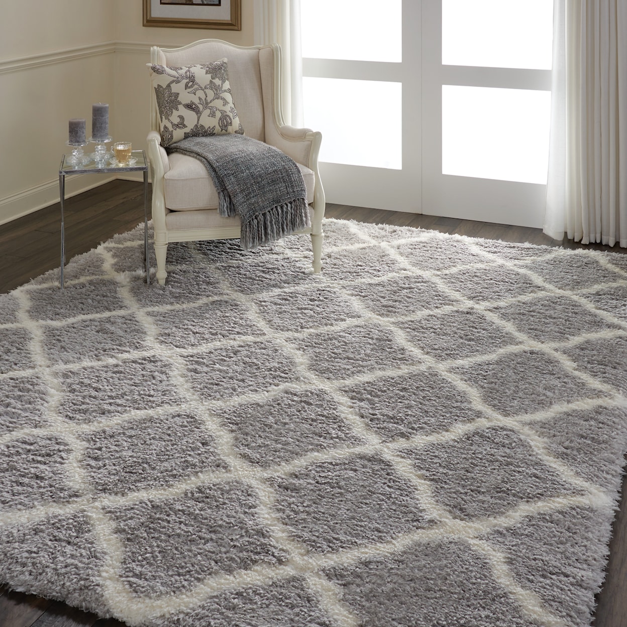 Nourison Luxe Shag 8'2" x 10'  Rug