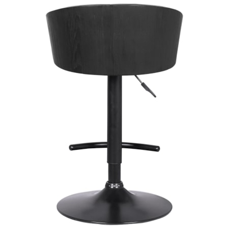 Adjustable Upholstered Bar Stool