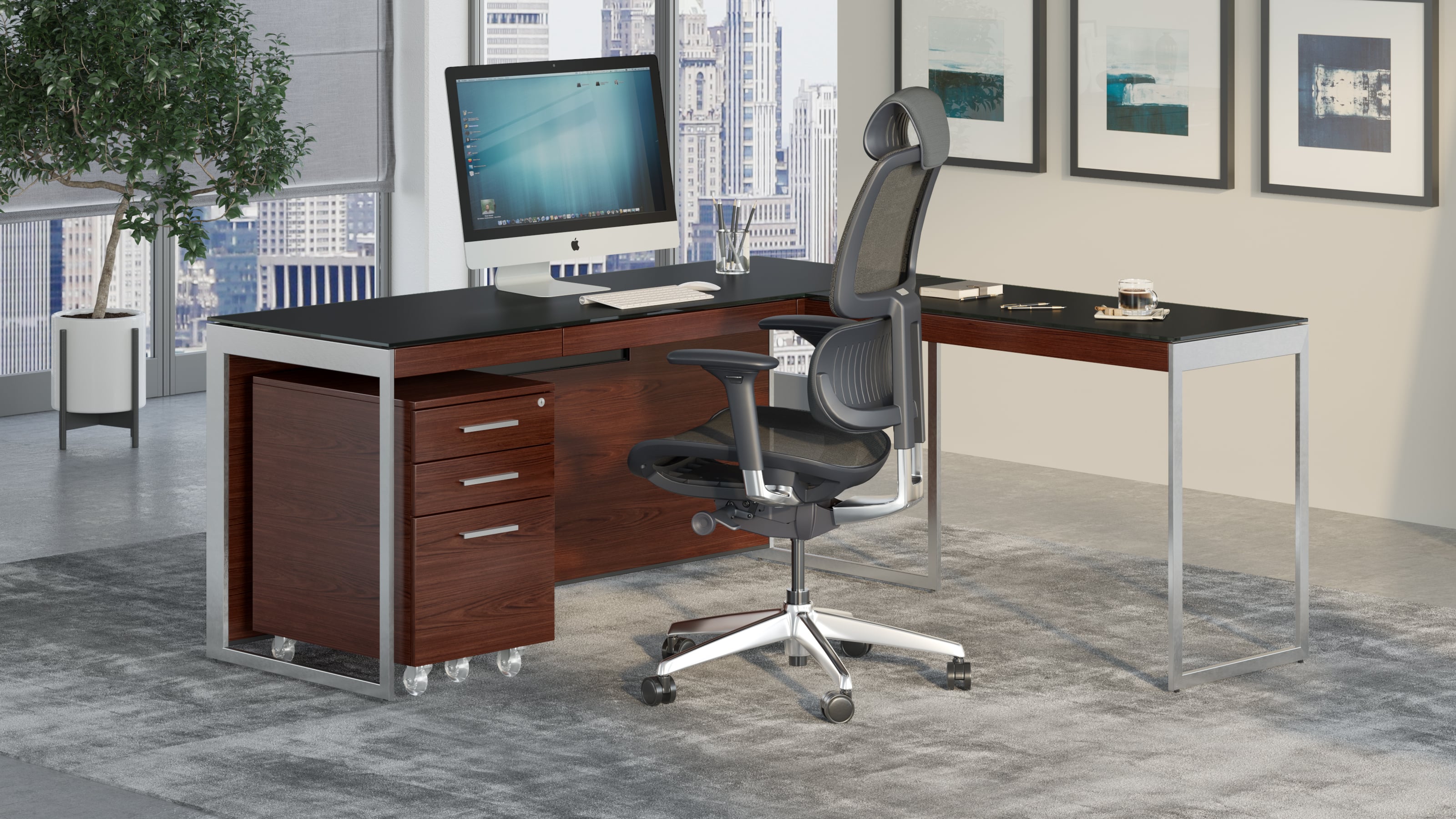 BDI Sequel 20 Desk Return