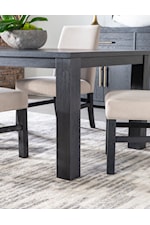 Legacy Classic Wesley 5-Piece Dining Set includes Table and 4 Upholstered Side Chairs