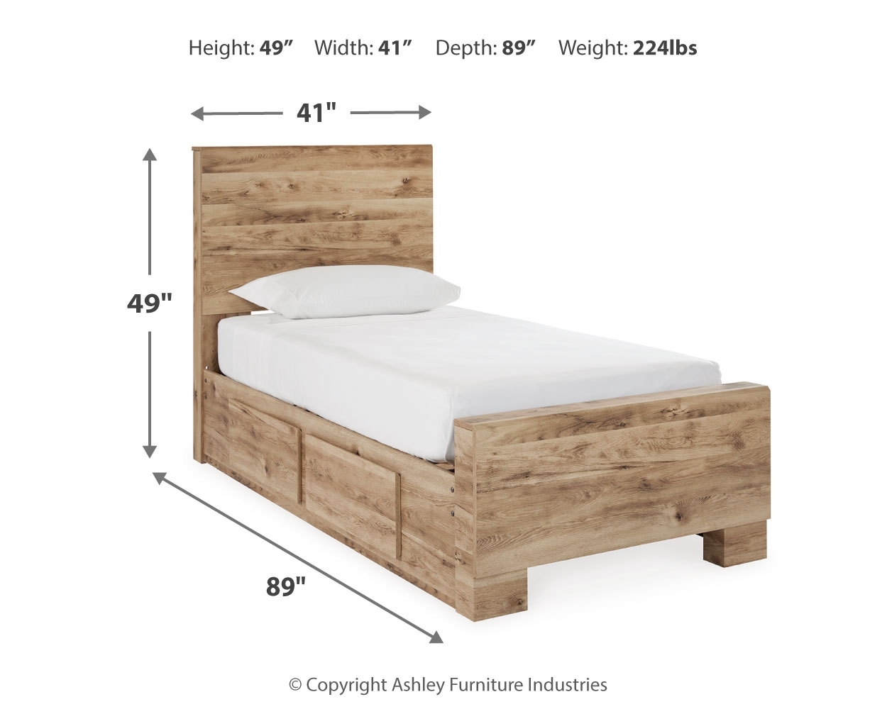 Signature Design by Ashley Hyanna Twin Bedroom Set