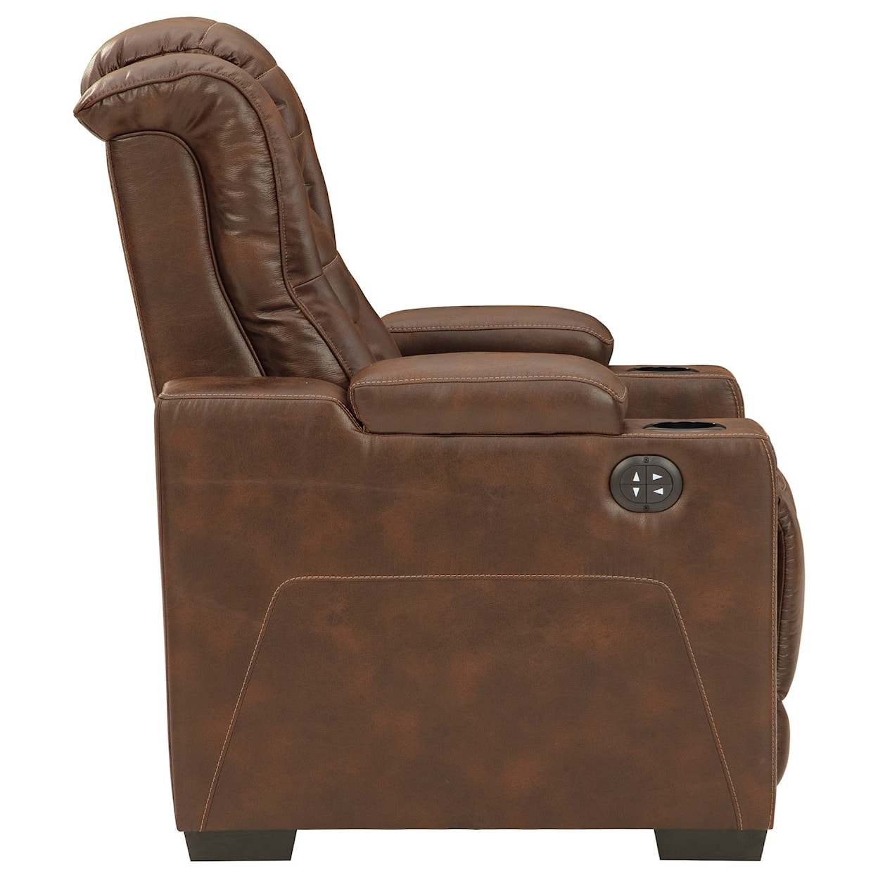 Ashley Signature Design Owner's Box Power Recliner with Adjustable Headrest