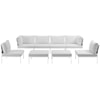 Modway Harmony Outdoor 8 Piece Sectional Sofa Set