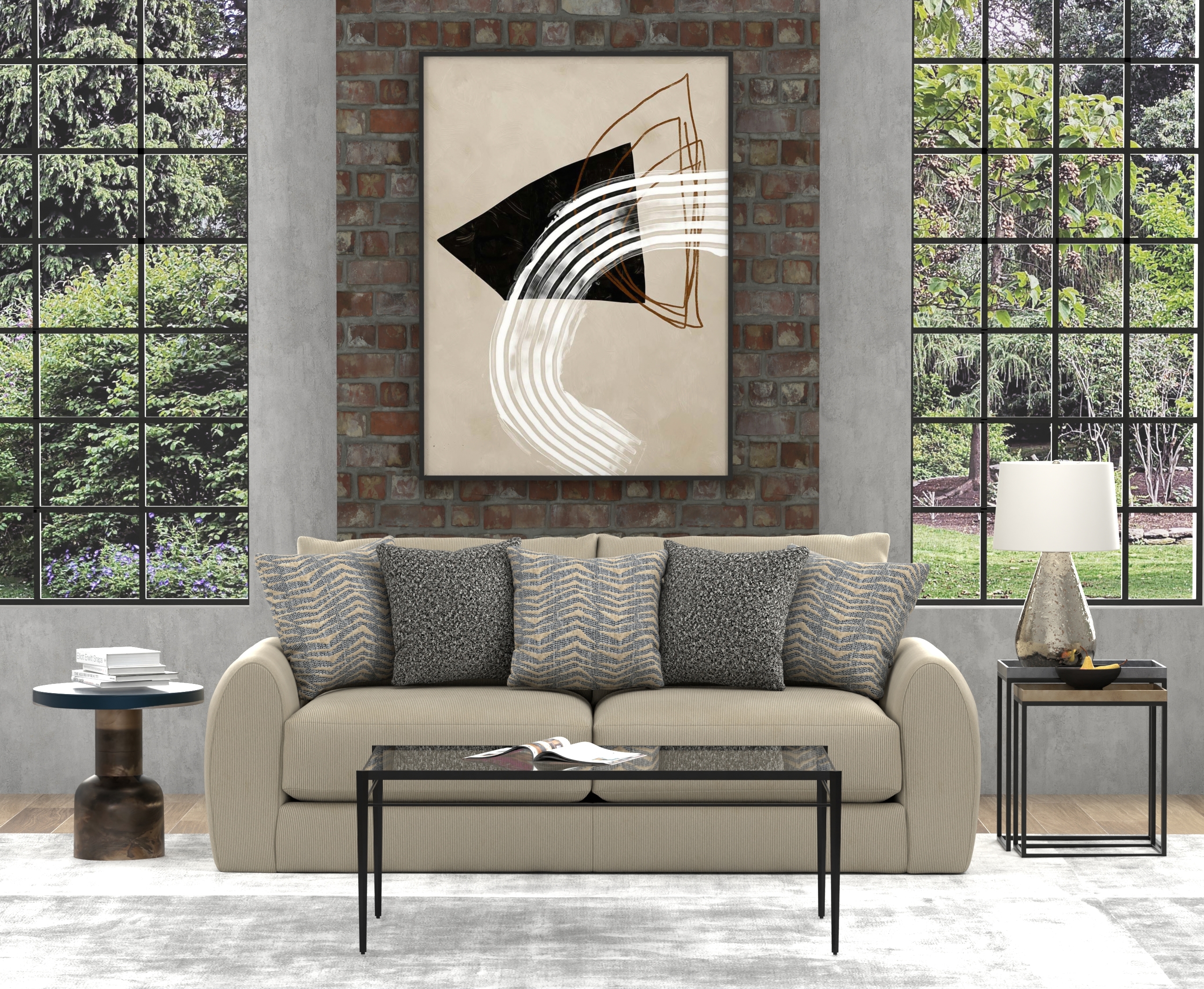 Jackson Furniture Ezra 2-Cushion Sofa