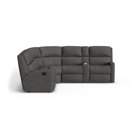 Manual Reclining Sectional Sofa