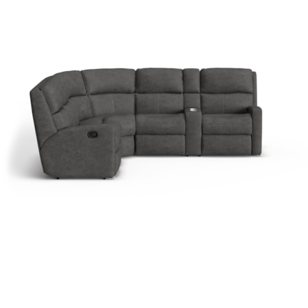 Manual Reclining Sectional Sofa