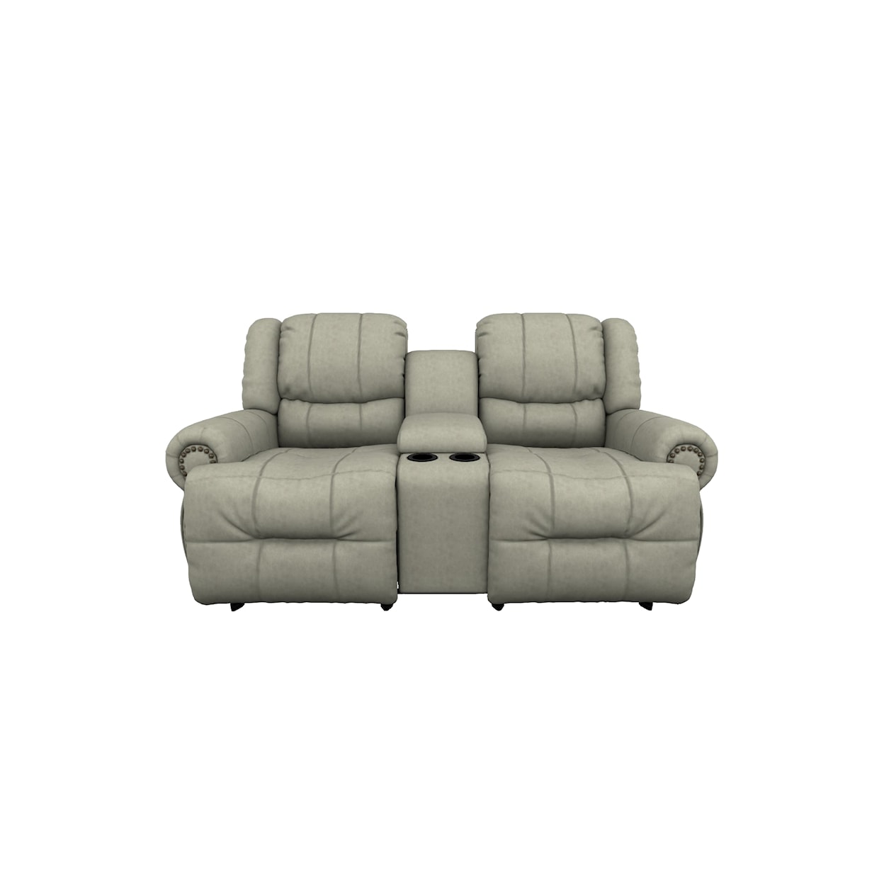 Best Home Furnishings Genet Rocking Reclining Console Loveseat