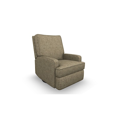 Swivel Glider Recliner w/ Inside Handle