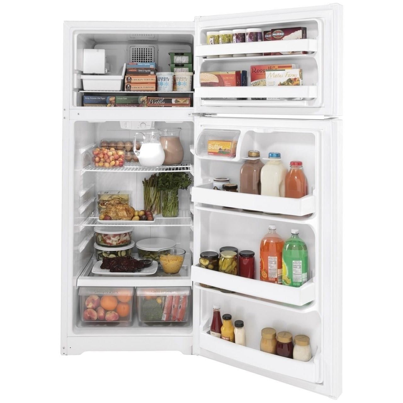 GE Appliances Refrigerators Top Freezer Freestanding Refrigerator